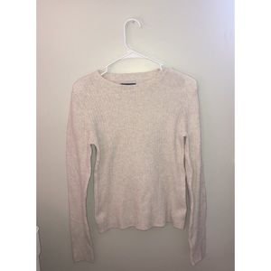 Cream knitted long sleeve.